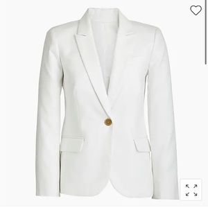 J crew white blazer